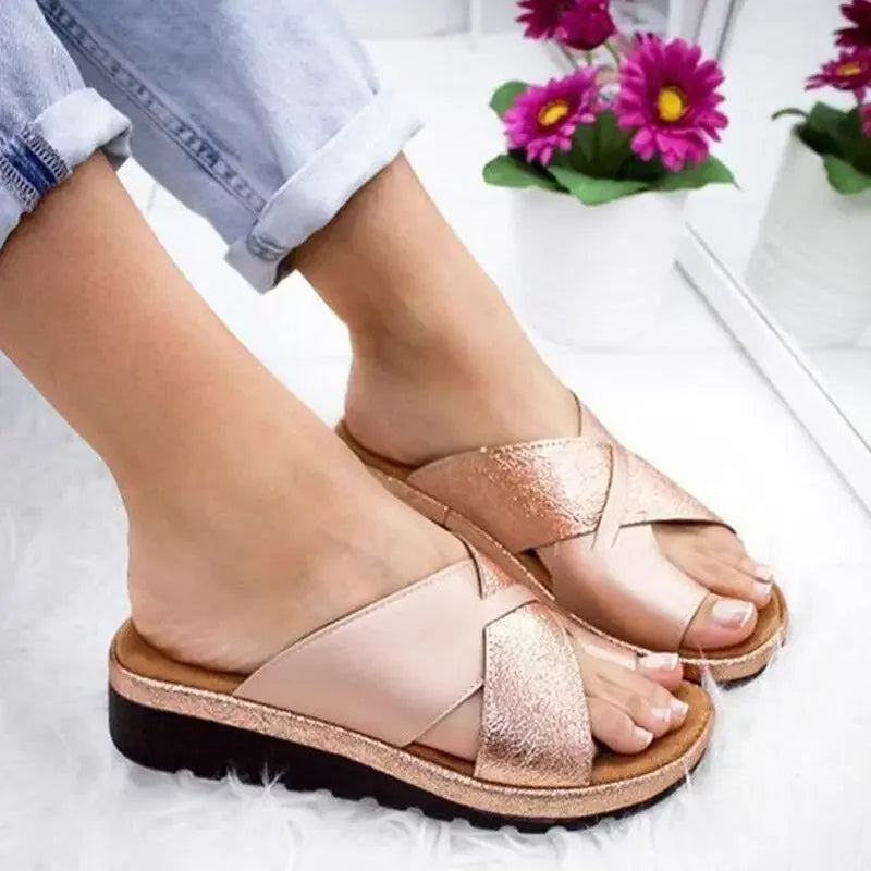 Komfortable Damen-Sandalen mit stilvollem Plateau-Design