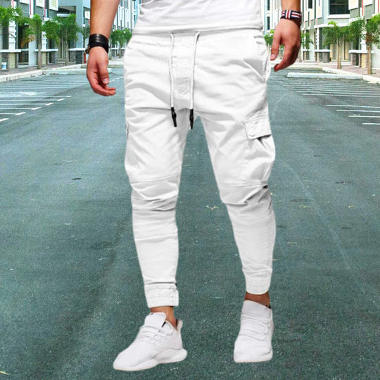 Lässige Cargohose für Herren mit Pattentaschen