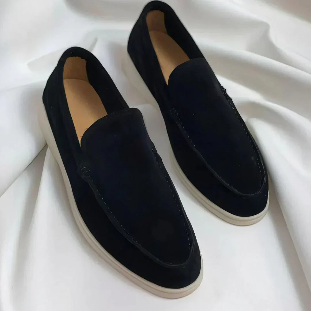 Herren Elegante Wildleder-Loafer