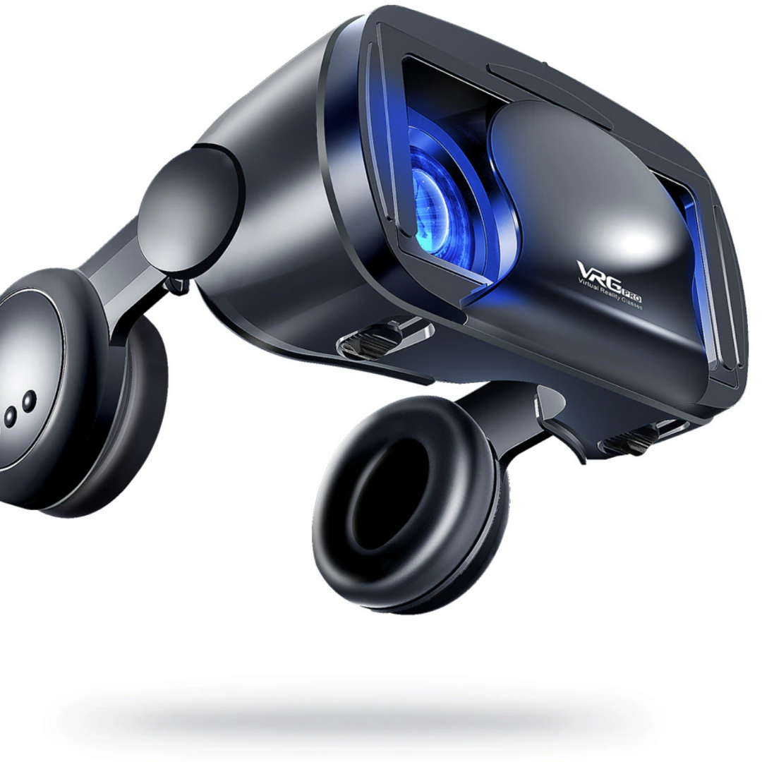Innovative VR-Brille mit Headset für iPhone & Android