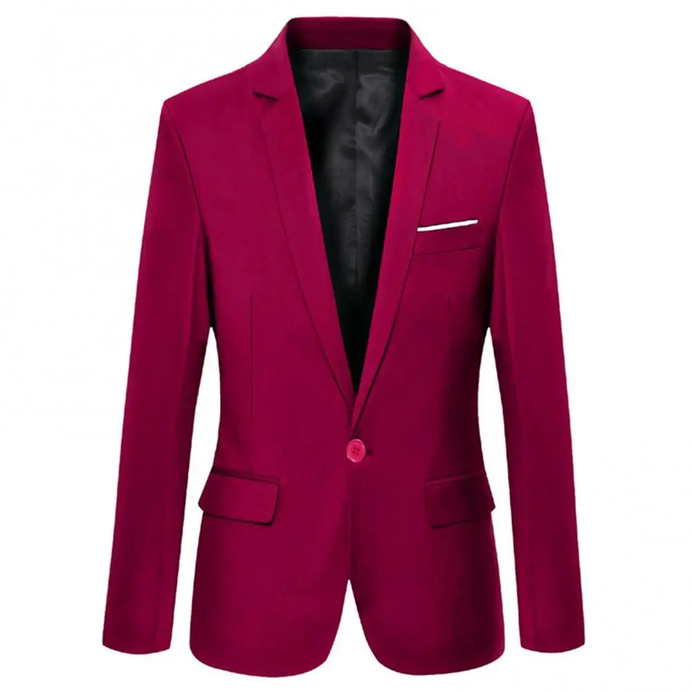Slim Fit Business-Blazer für Herren