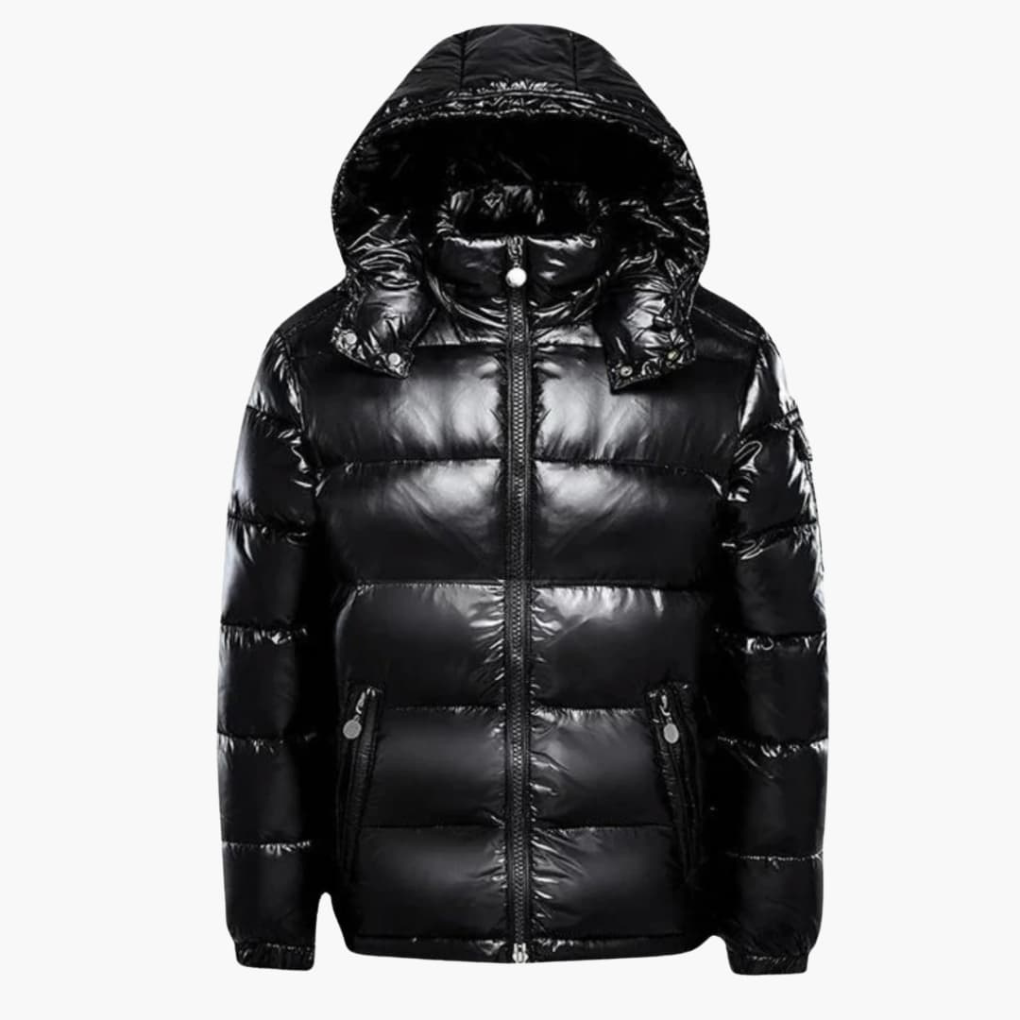 Unisex Puffer-Jacke mit Kapuze Sonderpreis
