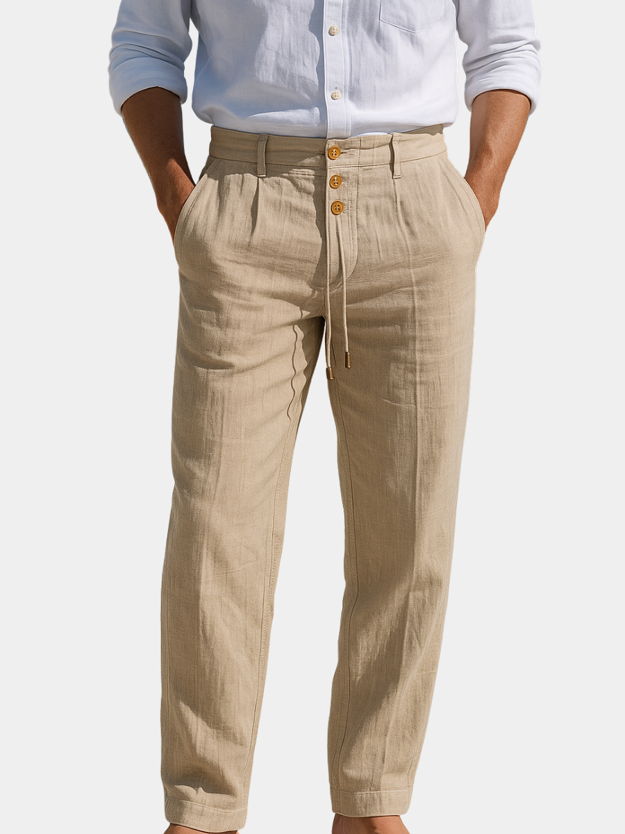 Herren Leichte Sommerhose aus Leinen