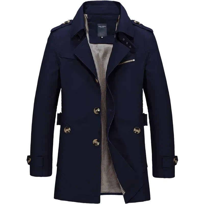 Klassischer Business-Windbreaker für Herren