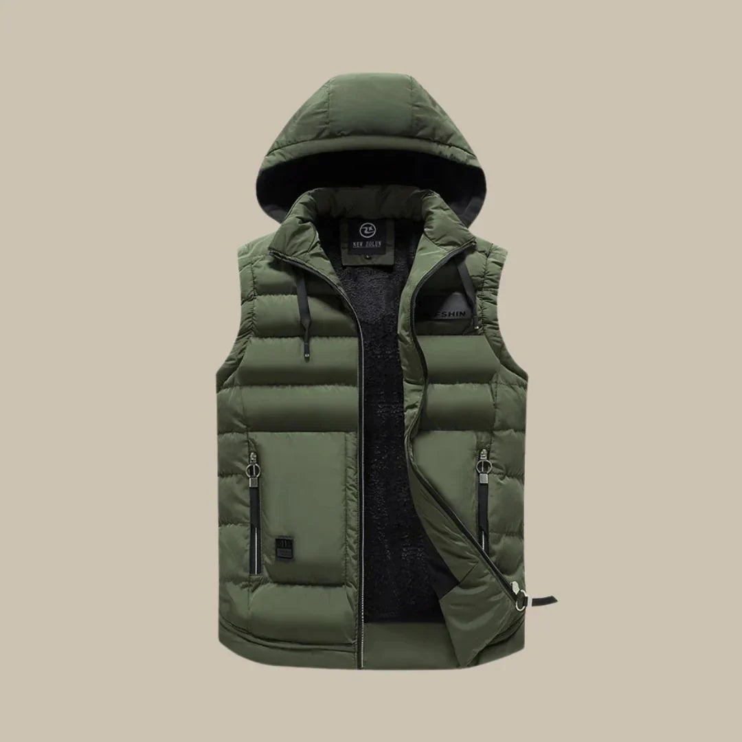 Gepolsterter Bodywarmer für Herren