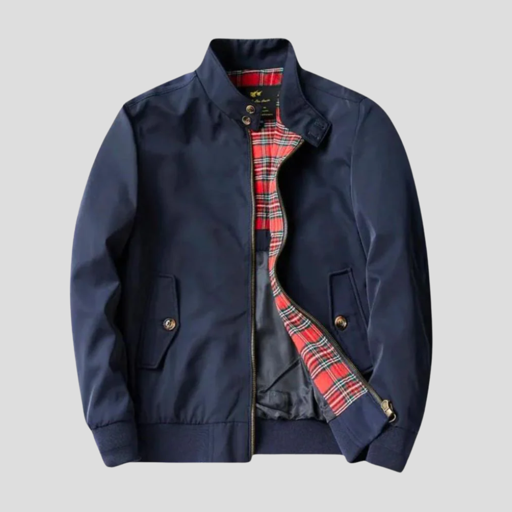 Lässige Herrenjacke mit atmungsaktivem Design