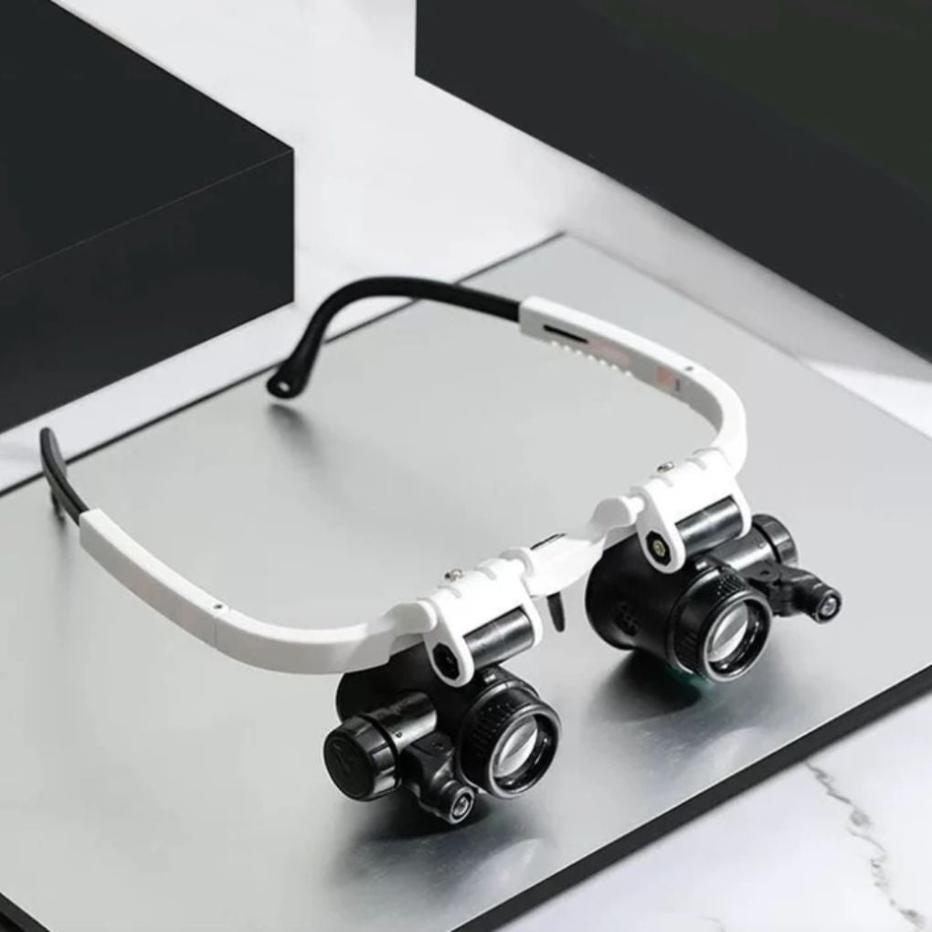 verstellbare LED-Lupenbrillen