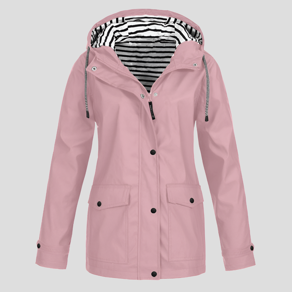 Wasser- und winddichte Damenjacke