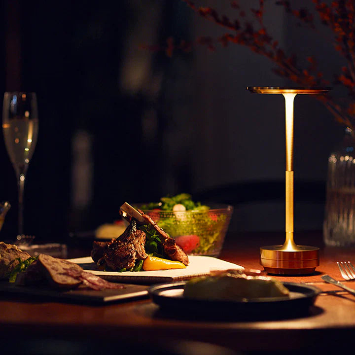 Kabellose, dimmbare LED-Tischlampe mit Touch-Steuerung