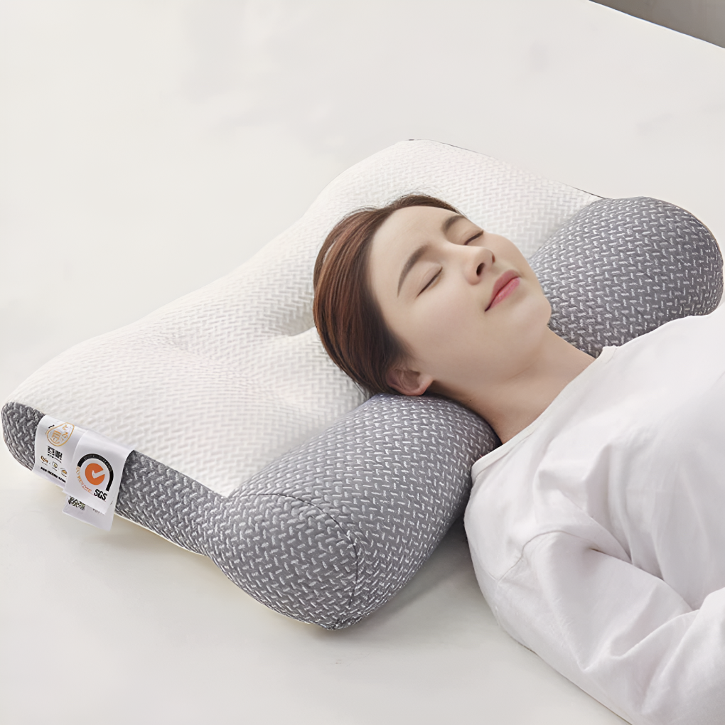 Orthopädisches Nackenkissen aus Memory-Schaum