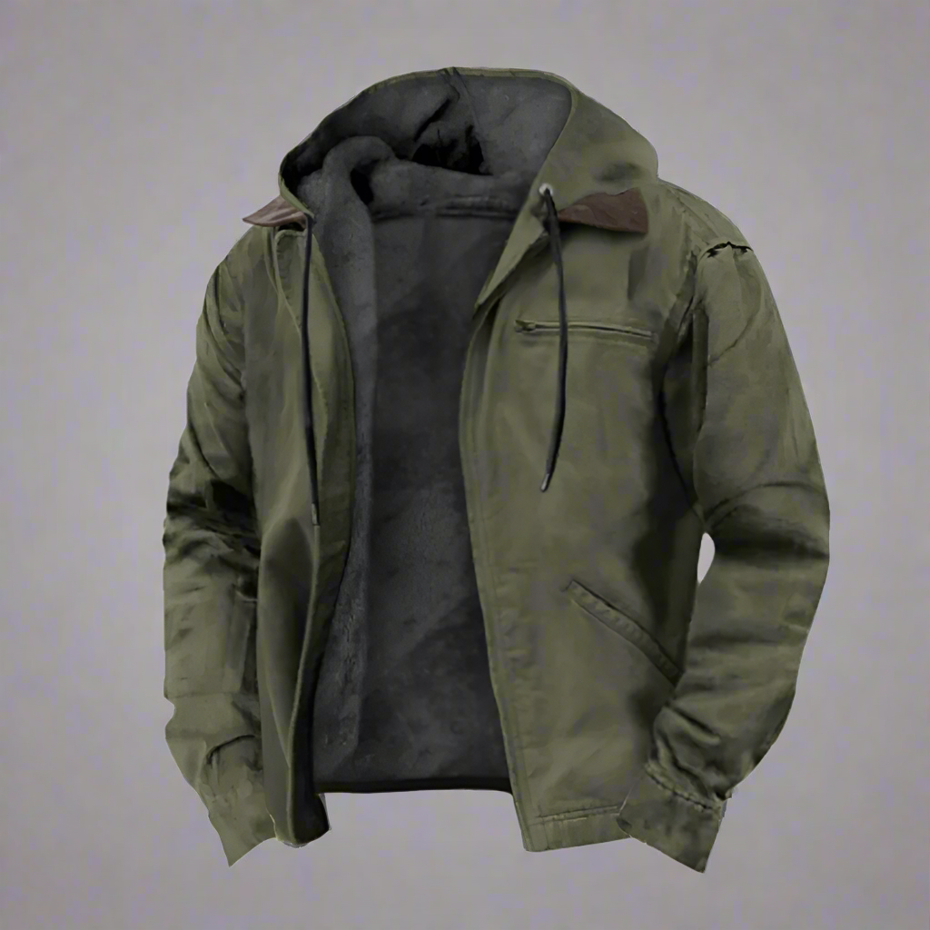 Klassische Kapuzenjacke für Herren