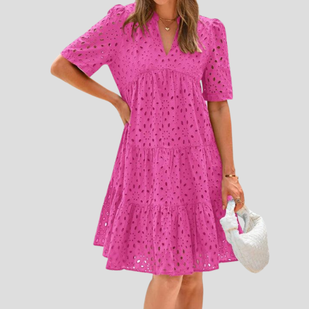 Gehäkeltes Sommerkleid für Damen