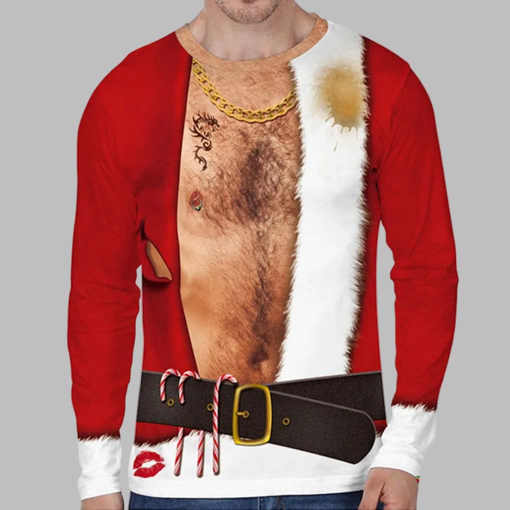 Weihnachtschaos-Pullover