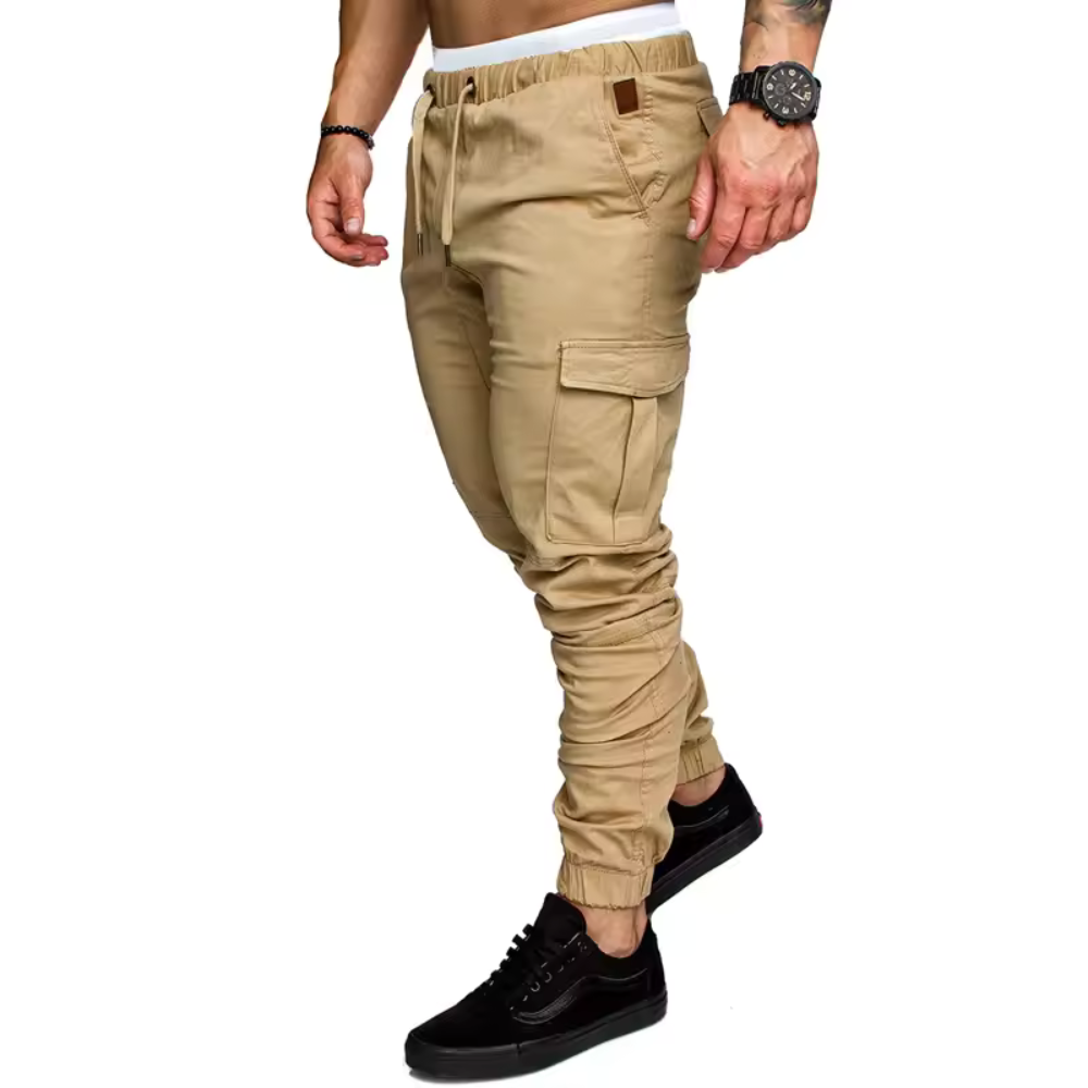 Robuste Cargo-Jogginghose mit mehreren Taschen für Herren