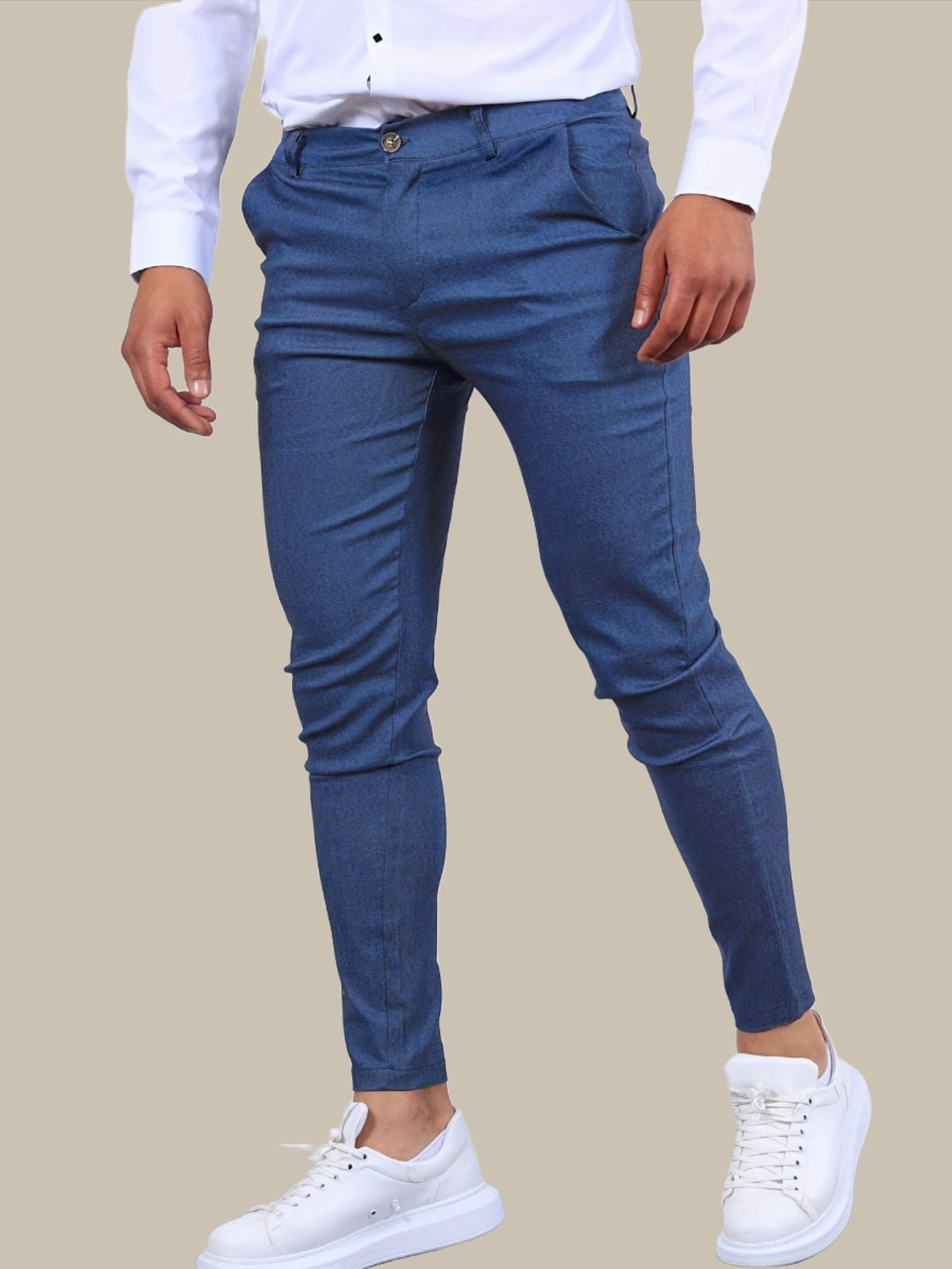 Stretchbare Skinny-Hose für Herren