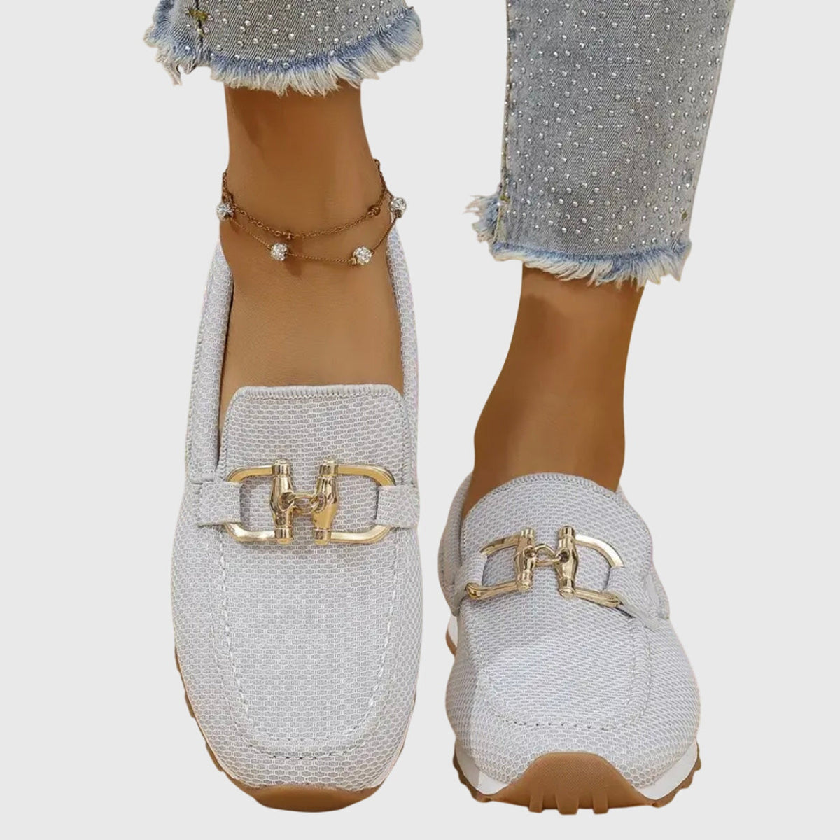 Damen Elegante Komfortable Loafers