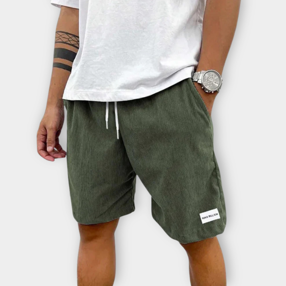 Herren Bequeme Corduroy Shorts