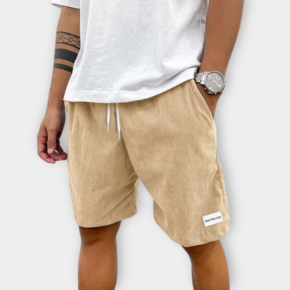 Herren Bequeme Corduroy Shorts