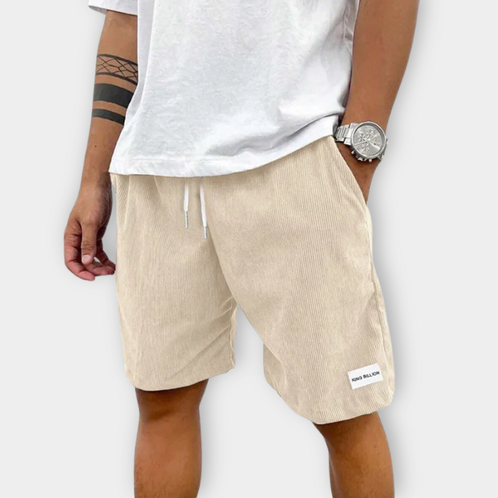 Herren Bequeme Corduroy Shorts