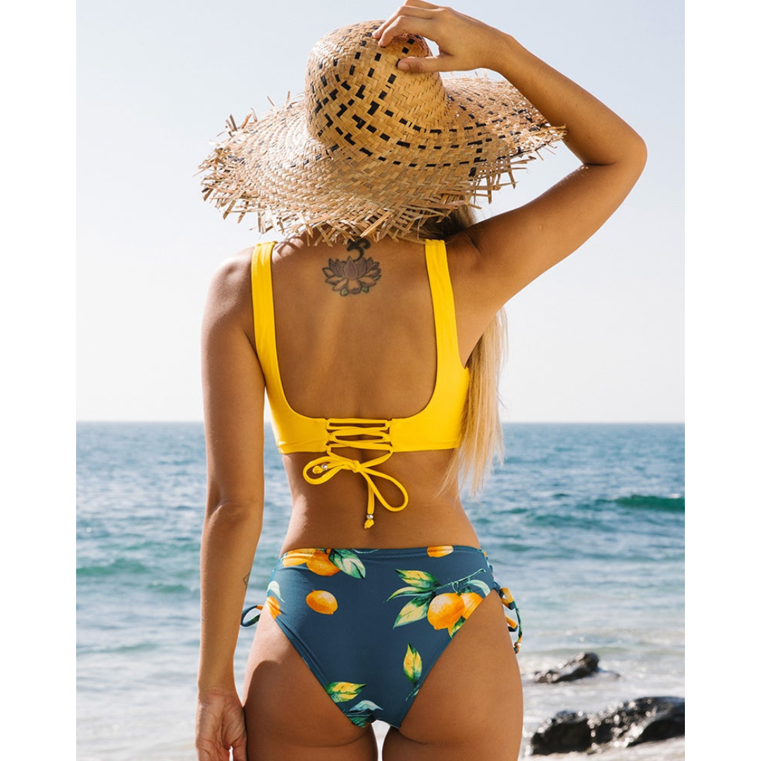 Zweiteiliger Damen-Bikini für den Sommer