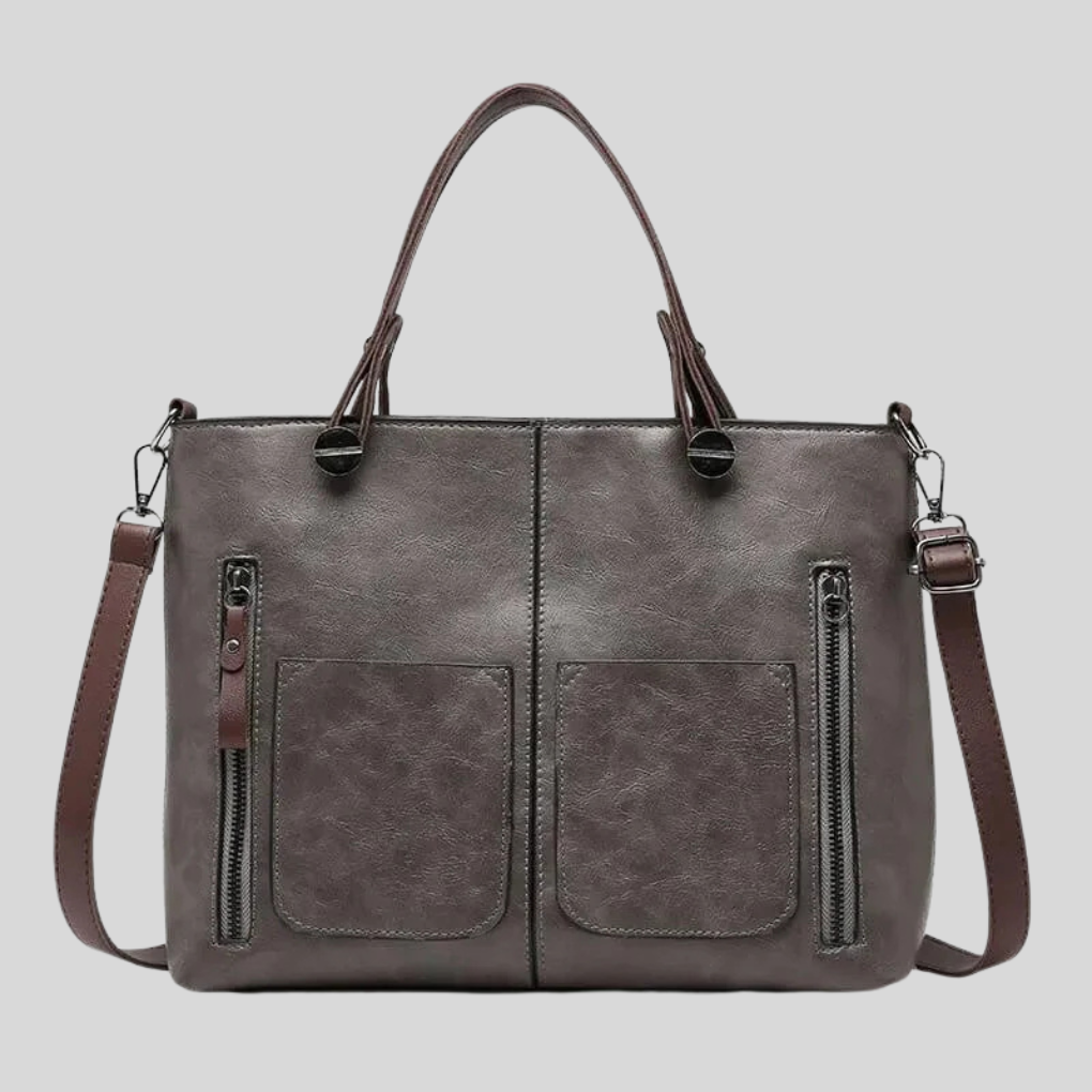 Damen-Schultertasche „Lievehart“ aus echtem Leder