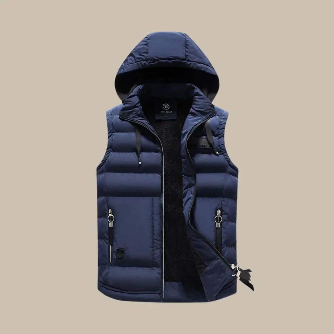 Gepolsterter Bodywarmer für Herren