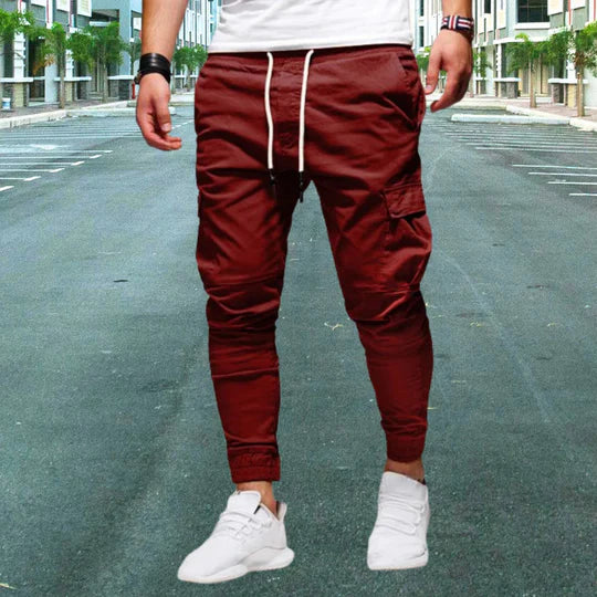 Lässige Cargohose für Herren mit Pattentaschen
