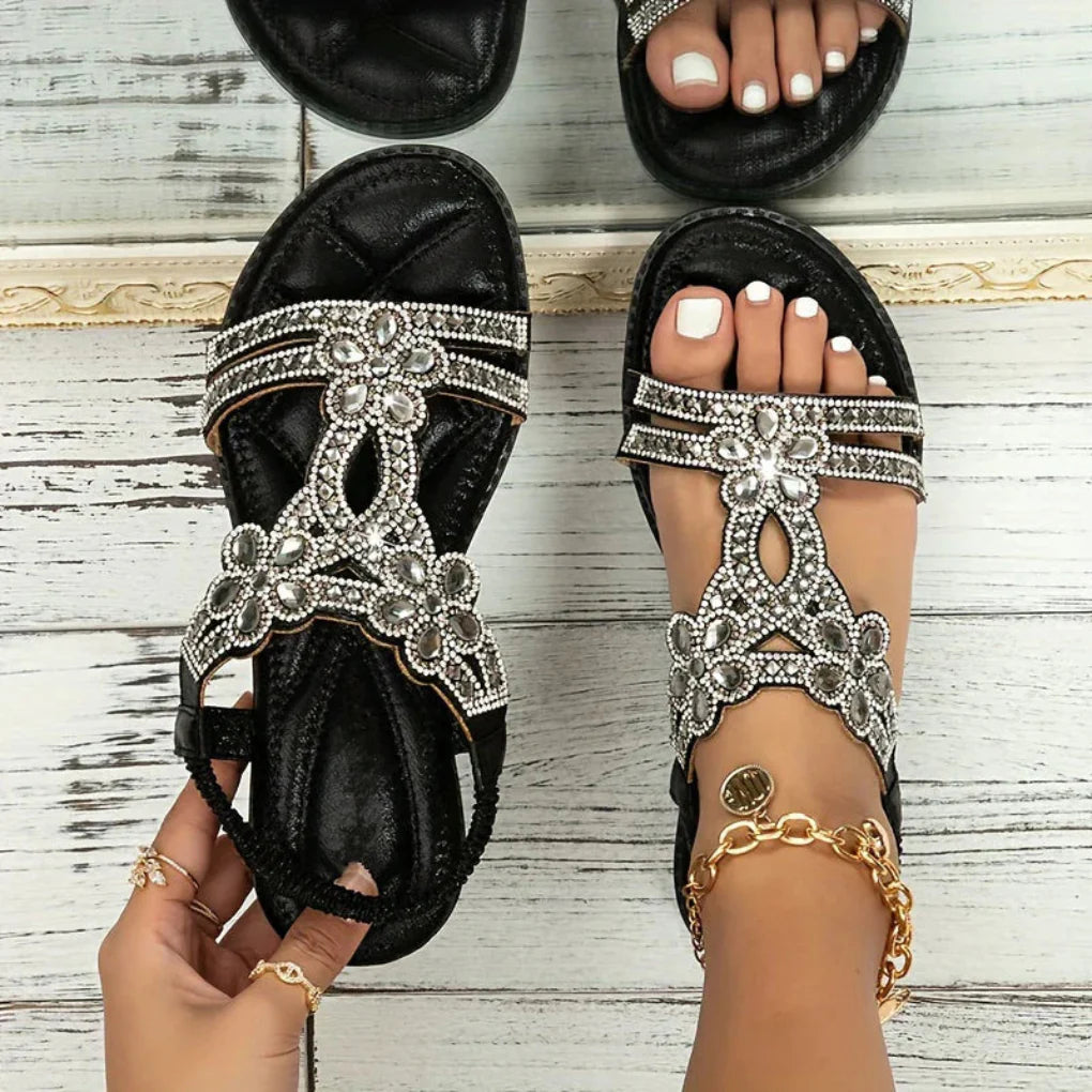 Orthopädische Sandalen im Boho-Stil für Damen