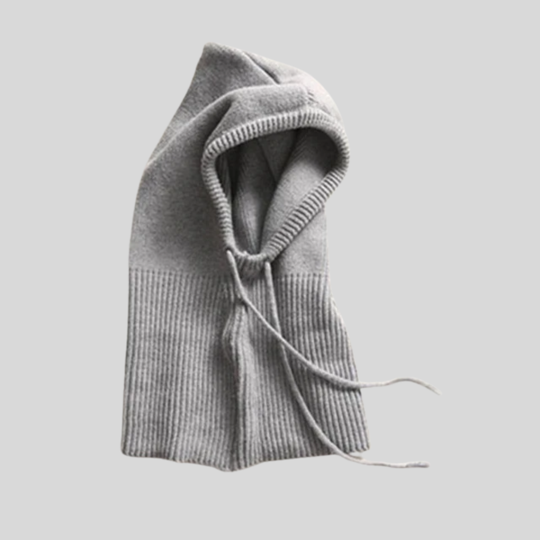 Knitted Winter Hooded Neck Warmer