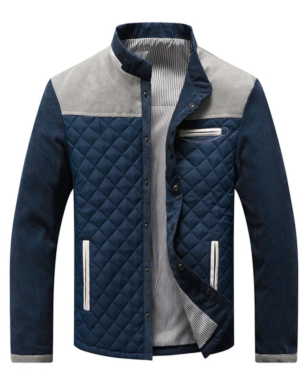Herren Elegante Jacke mit Strukturierter Passform