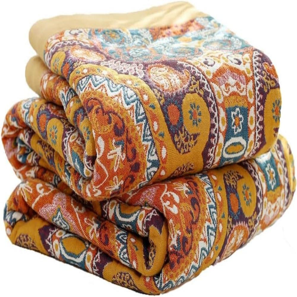 Boho Wendedecke – Künstlerische Wärme mit doppelseitigem Design