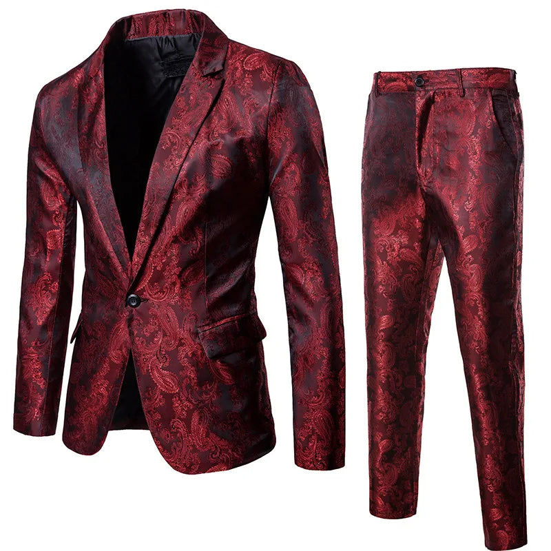 Classic Suit Luxuriöses, stilvolles Zweiteiliges Set