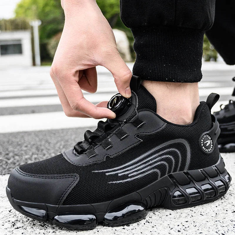 Orthopädische Herren-Schnürschuhe mit Schutzfunktion