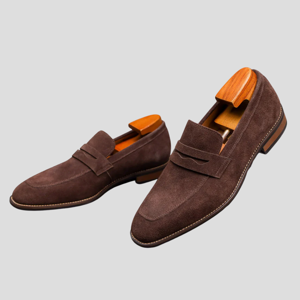 Wildleder-Loafer für Herren