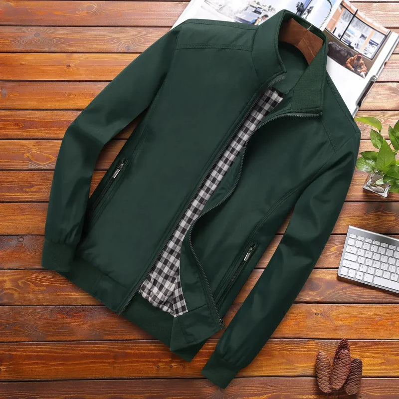 Stilvolle winddichte Sommerjacke für Herren