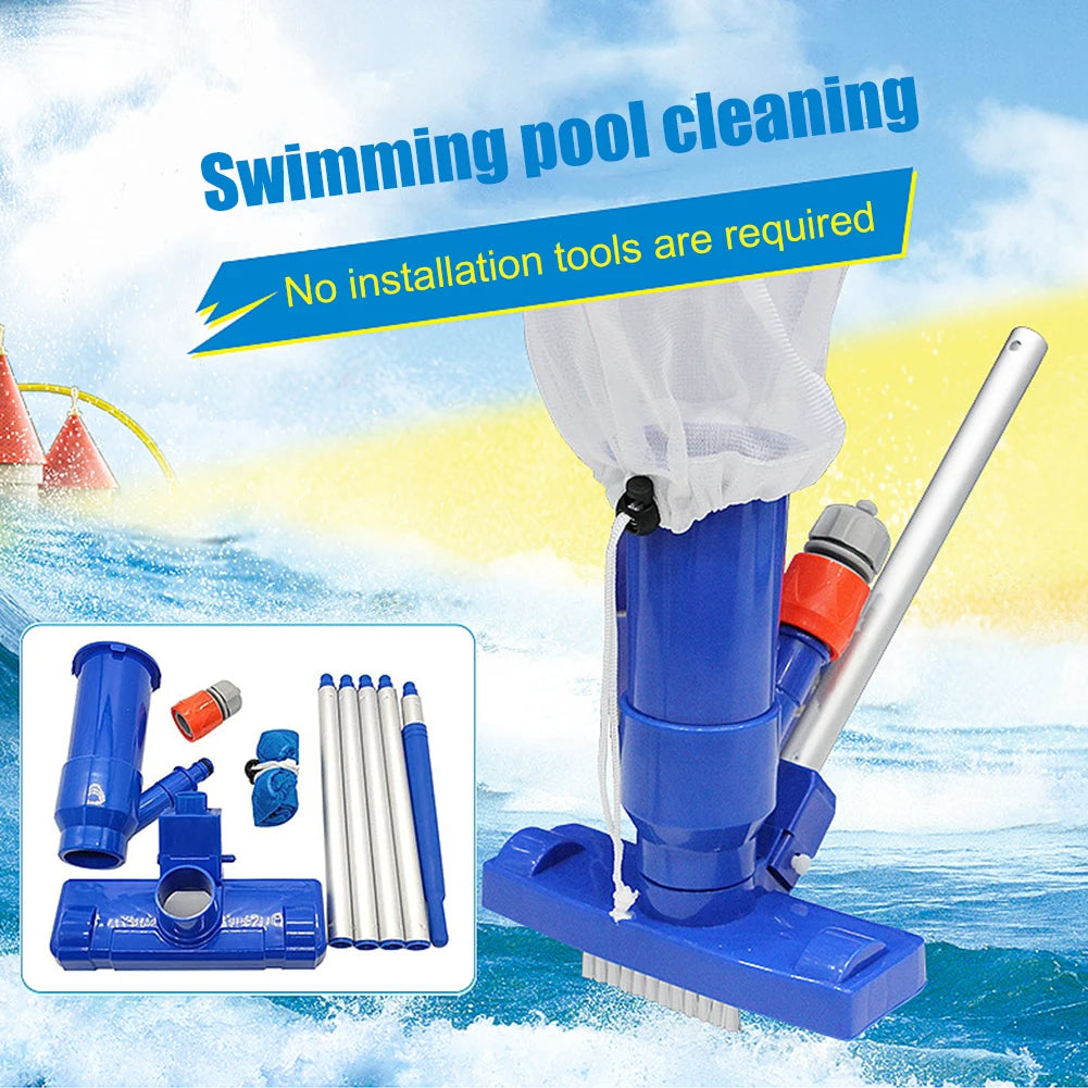 Schwimmbadstaubsauger-Set