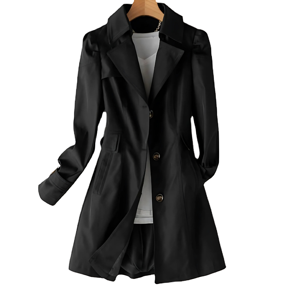 Luciba – Eleganter Damen-Trenchcoat für Frühling und Herbst
