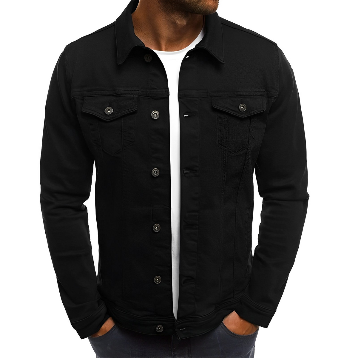 Herren Jeans Sommerjacke