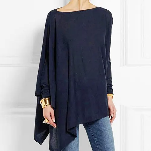 Elegantes Damen-Top mit Langen Ärmeln und Raffiniertem Design