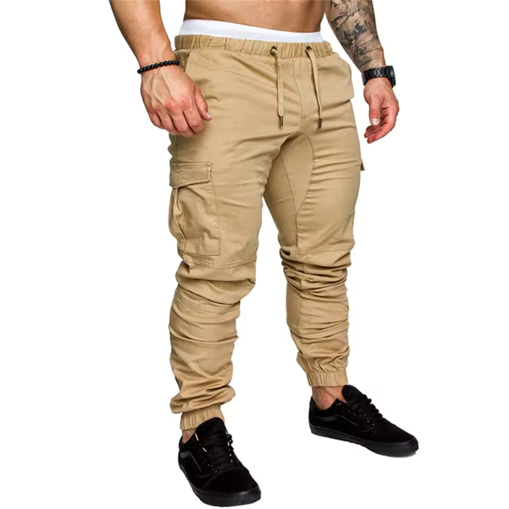 Robuste Cargo-Jogginghose mit mehreren Taschen für Herren