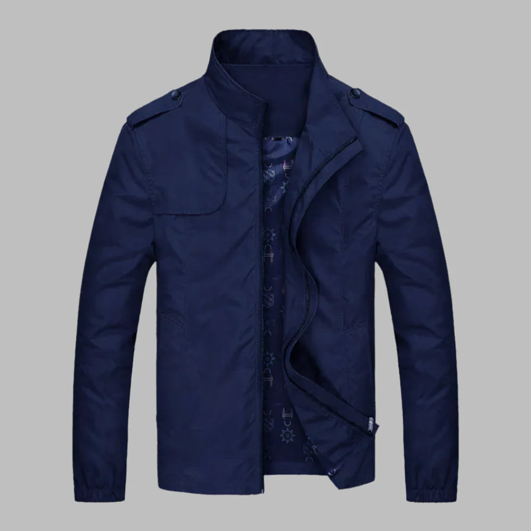 Herren-Alltagsjacke mit Reißverschluss
