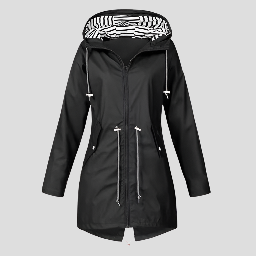 Wasserdichte Kapuzenjacke für Damen
