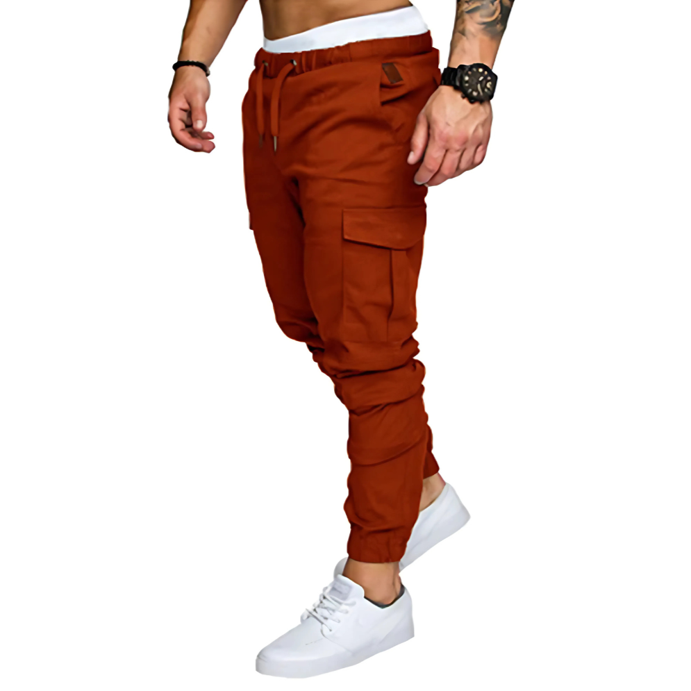 Robuste Cargo-Jogginghose mit mehreren Taschen für Herren