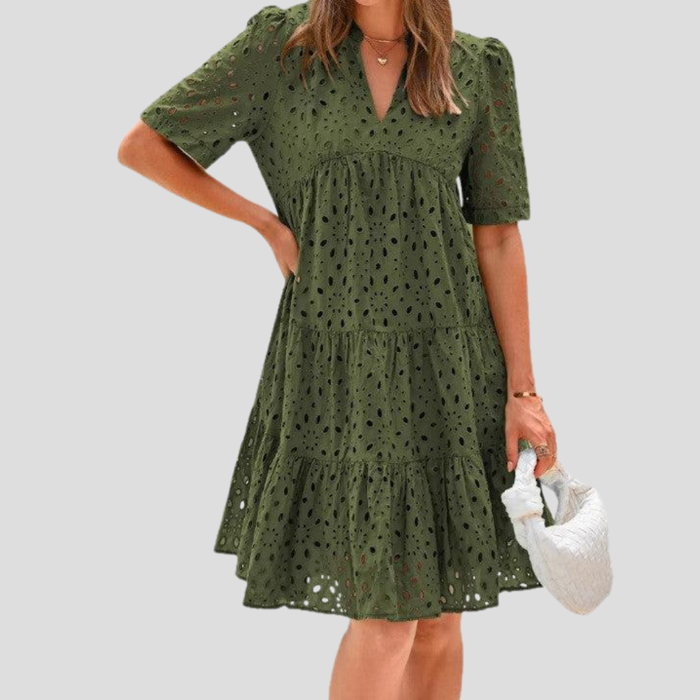 Gehäkeltes Sommerkleid für Damen