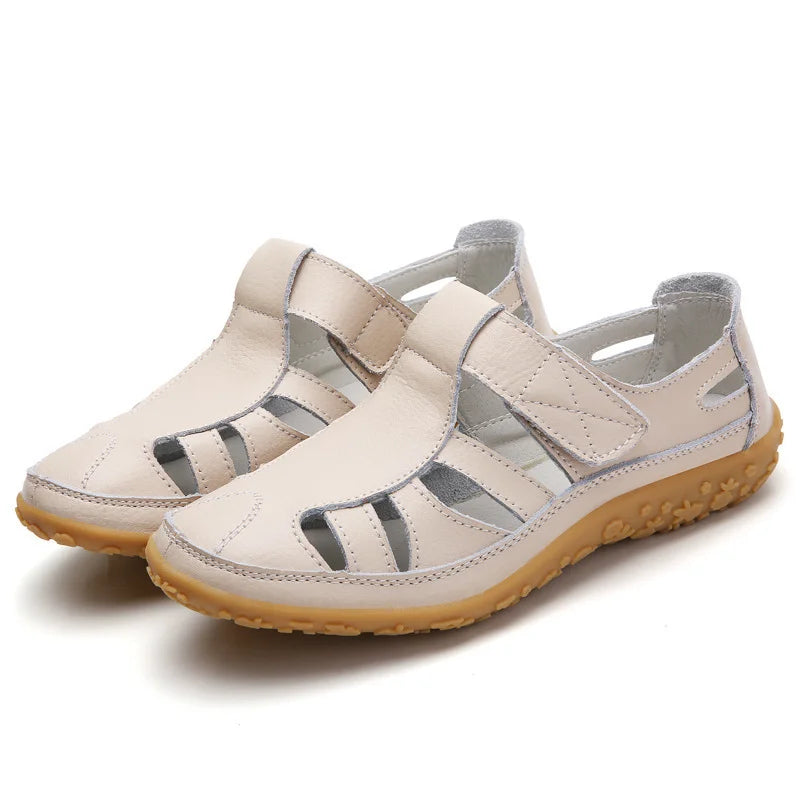 Orthopädische Anti-Rutsch-Sandalen für Damen mit stabilem Fußbett