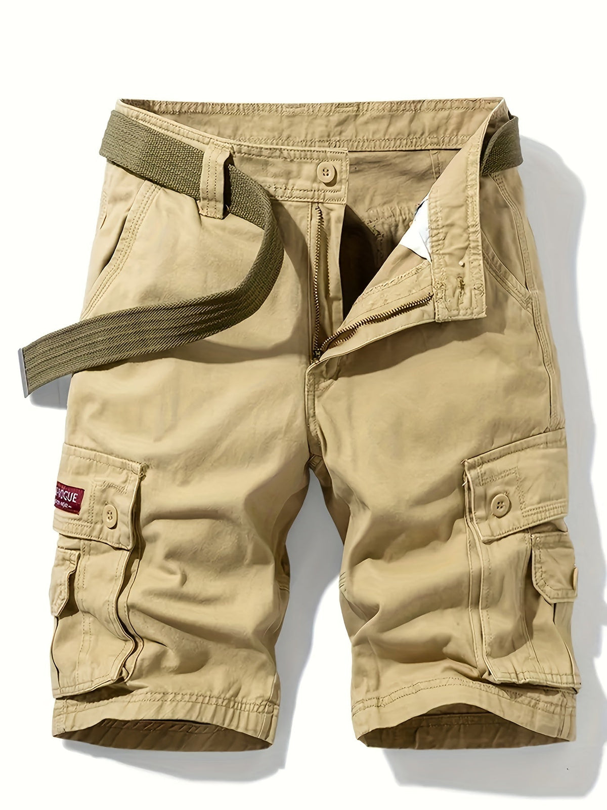 Herren Klassische Cargo-Shorts mit Kordelzug