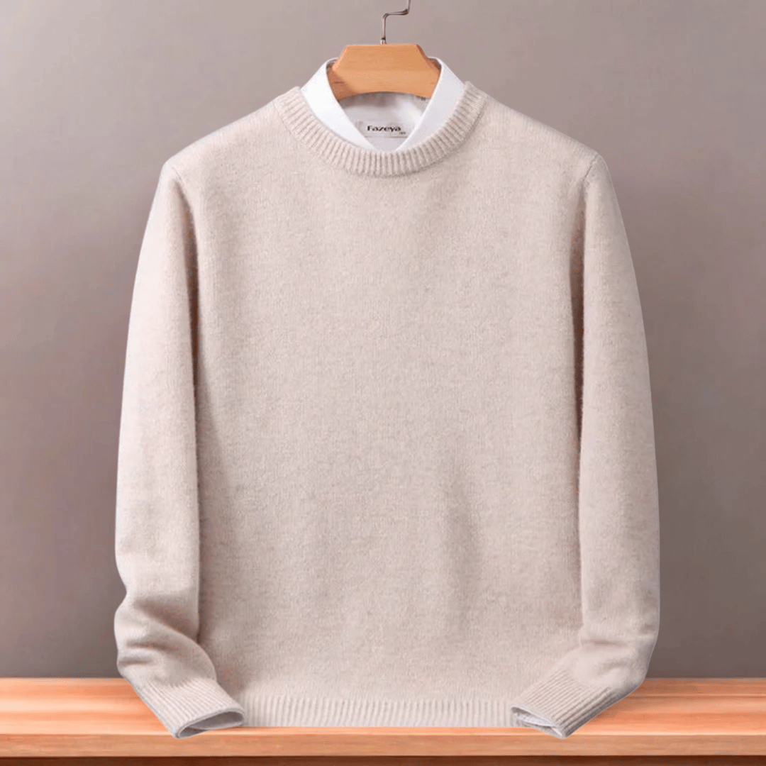 Oversize-Kaschmirpullover für Herren