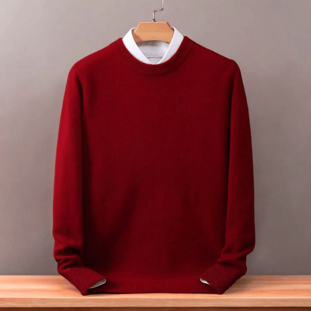Oversize-Kaschmirpullover für Herren