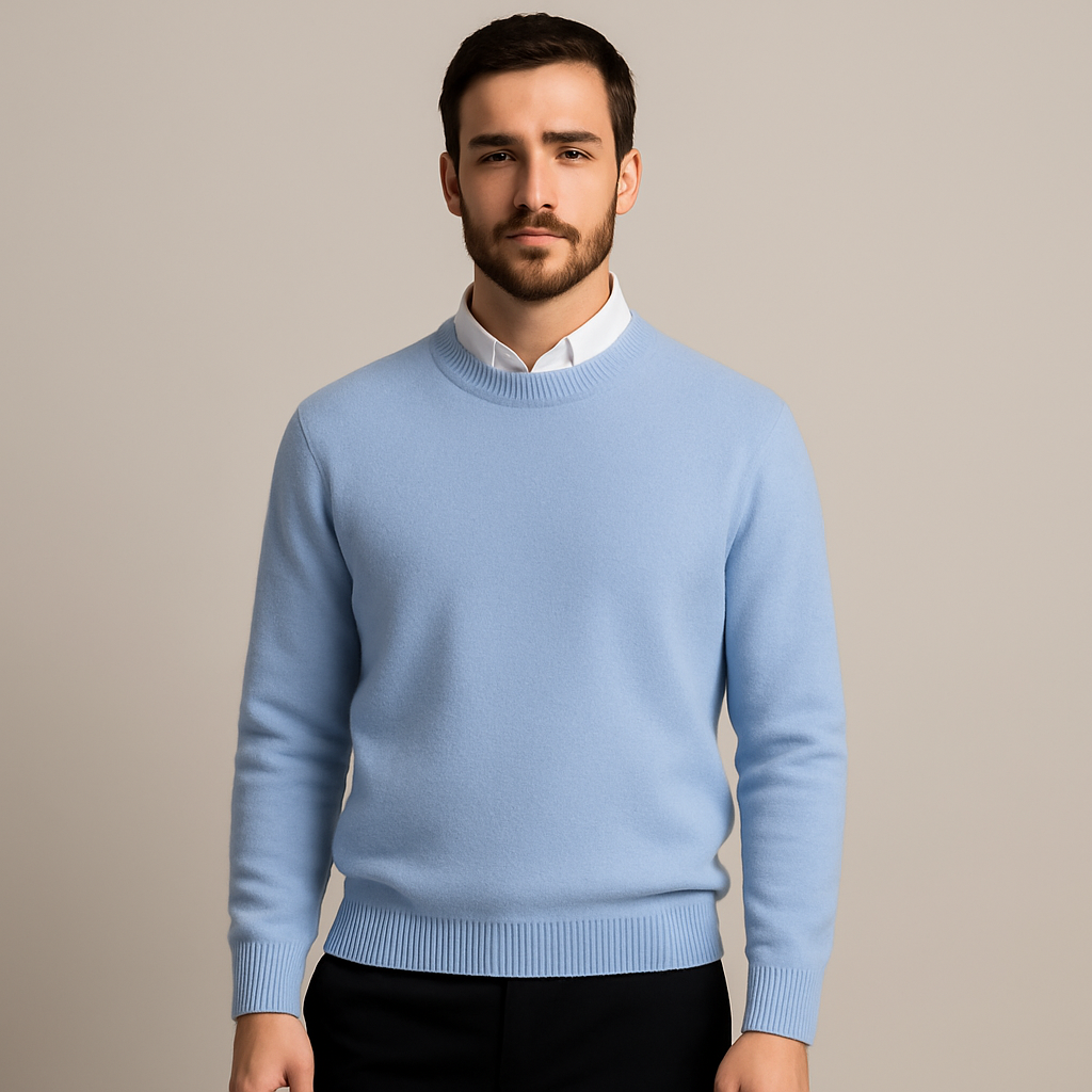Oversize-Kaschmirpullover für Herren