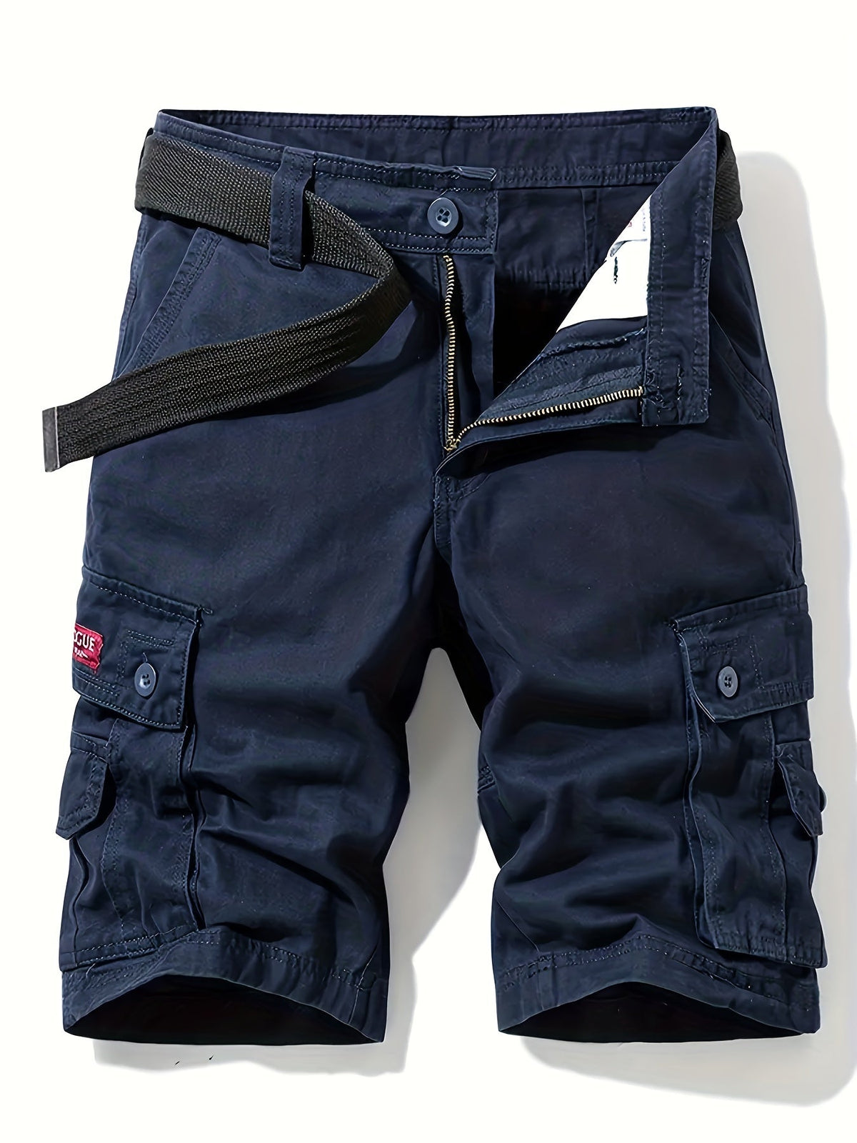 Herren Klassische Cargo-Shorts mit Kordelzug